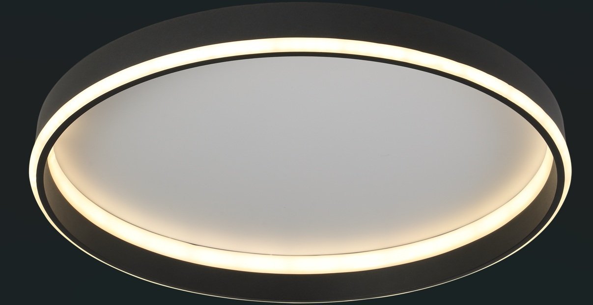 PLAFON LED 70W 3000K-4000K-6500K 51CM NEGRO